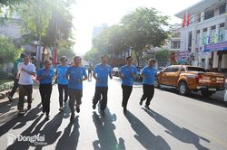 TP Biên Hòa tổ chức lễ phát động Ngày chạy Olympic vì sức khỏe toàn dân