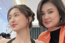 Ái nữ nhà cựu hoa khôi bóng chuyền Kim Huệ: Giỏi giang, xinh đẹp, 15 tuổi đã cao gần bằng mẹ 1m82