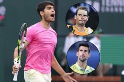 'Vua mới' Carlos Alcaraz: Phế truất Djokovic, Nadal được không?