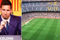 Fan Barcelona hô tên Messi tại Camp Nou, muốn siêu sao trở lại giữa thời điểm nhạy cảm