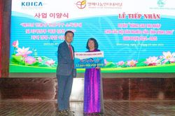 Hàn Quốc hỗ trợ Dự án 'Nâng cao thu nhập cho hộ dân nghèo tỉnh Vĩnh Long'