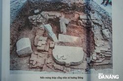 Ngắm lại di tích Chăm Phong Lệ trước ngày được tôn tạo
