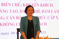 Một bộ phận cán bộ không dám làm, làm thì sợ sai