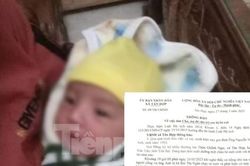Bé trai một tuần tuổi bị bỏ rơi bên đường ở Yên Bái