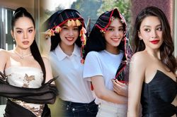 Khi hai hoa hậu 'tỉ lệ vàng' đọ sắc: Thanh Thủy 'sửa mũi' vẫn lép vế trước Tiểu Vy?