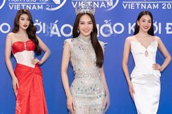 Tiểu Vy, Thiên Ân 'đè bẹp' Mai Phương trên thảm đỏ: Không biết ai mới là nhân vật chính?