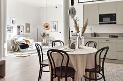Ngắm vẻ đẹp trong veo của căn hộ Bắc Âu 53m2 thời thượng