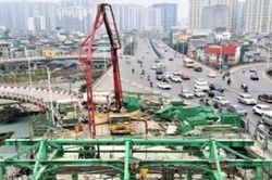 Hà Nội tiếp tục đẩy nhanh tiến độ các công trình giao thông trọng điểm