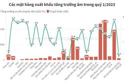 Việt Nam xuất siêu 4 tỷ USD trong quý 1/2023