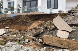 Sập bờ kè ở Quảng Ninh, một công nhân thiệt mạng
