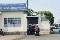 Trung tâm đăng kiểm ở TP.HCM ngưng hoạt động sau 1 ngày bị khám xét