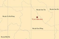 Động đất liên tục xảy ra tại Kon Tum và Biển Đông