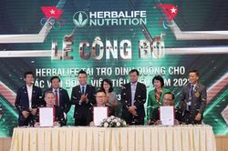 Herbalife Việt Nam tài trợ sản phẩm dinh dưỡng cho các Vận Động Viên Việt Nam trong năm 2023