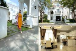 Toàn cảnh biệt thự nguy nga 800m2 của MC Thanh Mai