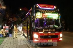 Phát hiện tài xế xe khách vi phạm nồng độ cồn, dương tính ma túy
