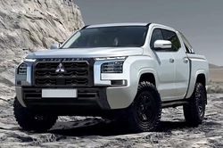 Lộ diện hình ảnh mới về Mitsubishi Triton 2024