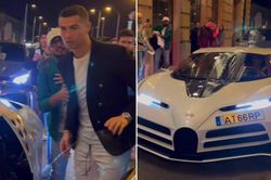 Fan 'trố mắt' trước siêu xe trị giá 256 tỷ đồng của Ronaldo