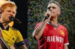 Ed Sheeran đồng cảm với Robbie Williams, anh bắt đầu chiến đấu chống lại rượu và ma túy