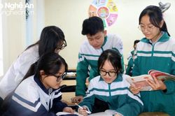 Các trường học tổ chức ôn tập 'nước rút' trước các kỳ thi cuối cấp