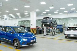 VF e34 cập nhật phần mềm, nâng quãng đường lên 318 km mỗi lần sạc