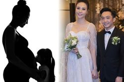 Đàm Thu Trang tuyên bố mang thai nhóc tì thứ 2 với ông xã Cường Đô La