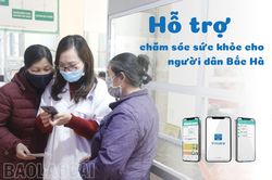 Hỗ trợ chăm sóc sức khỏe cho người dân Bắc Hà