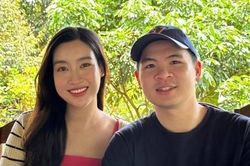 Chỉ hành động này đã cho thấy Hoa hậu Đỗ Mỹ Linh được chồng cưng chiều cỡ nào