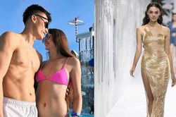Vợ mẫu Tây của Bùi Tiến Dũng giảm 13 cân sau sinh, lấy lại vóc dáng ngoạn mục như thời con gái