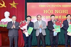 Tuyên Quang bổ nhiệm loạt cán bộ chủ chốt