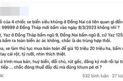 Kiểm tra thông tin 4 biển số đẹp được bấm cùng 1 ngày ở Đồng Tháp