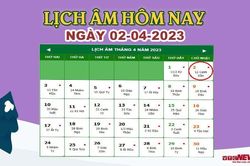 Lịch âm 2/4 – Âm lịch hôm nay 2/4 chính xác nhất - lịch vạn niên 2/4/2023