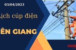 Lịch cúp điện hôm nay tại Kiên Giang ngày 03/04/2023