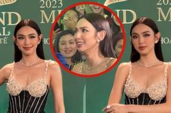 'Miss biểu cảm' Thùy Tiên sốc ngang khi nghe màn hô tên độc - lạ từ người hâm mộ