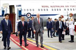 Toàn quyền Australia David Hurley bắt đầu thăm cấp Nhà nước tới Việt Nam