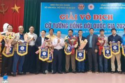 Hơn 200 VĐV tranh tài tại Giải vô địch Cờ tướng đồng đội quốc gia 2023