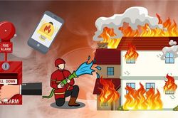 Thiết bị truyền tin báo cháy nhanh hoạt động như thế nào?