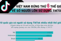 Ứng dụng TikTok ngày càng được yêu thích