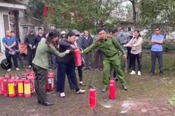 Công an quận Tây Hồ nỗ lực vì địa bàn không cháy, nổ
