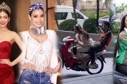 Hậu leo cây, làm lố livestream bán hàng, dàn thí sinh Miss Grand Thái Lan hóa nữ thần, tay đua