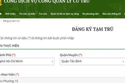 Đề xuất được đăng ký cư trú qua ứng dụng trên thiết bị điện tử