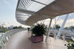 Huy động 400 người để thử tải cầu nghi thi công sai thiết kế