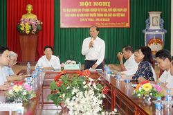 Chia sẻ kinh nghiệm trong công tác tư vấn, trợ giúp pháp lý