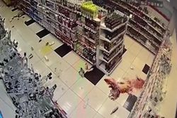 Khoảnh khắc nhà cửa rung lắc vì động đất ở Nga