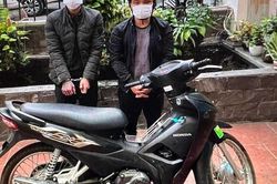 Bắt 2 đối tượng sử dụng xe gian để tiếp tục trộm cắp