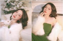 Ngẩn ngơ trước vẻ đẹp trong trẻo của Á khôi HV Quản lý giáo dục