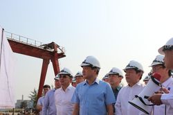 Khẩn trương xử lý dứt điểm các vướng mắc liên quan đến Công ty Công nghiệp tàu thủy Dung Quất