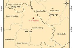 Kon Tum tiếp tục có động đất