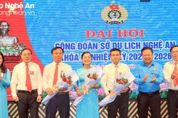 Công đoàn Sở Du lịch Nghệ An đại hội nhiệm kỳ 2023 - 2028