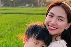 Ca sĩ Hòa Minzy: 'Tôi sẽ không bắt con học ngày học đêm'