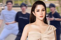 Hậu ly hôn, Diệp Lâm Anh xuất hiện nhảy nhót cùng 'trai lạ' giữa đường